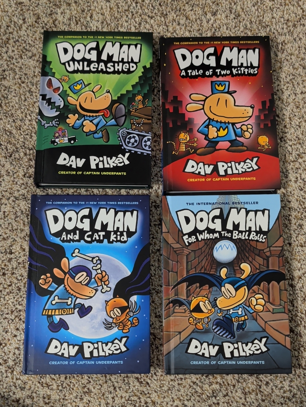 Dog Man Graphic Novels